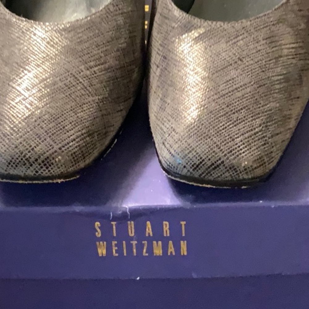 Stuart Weitzman Gray Matrix Napa - image 6